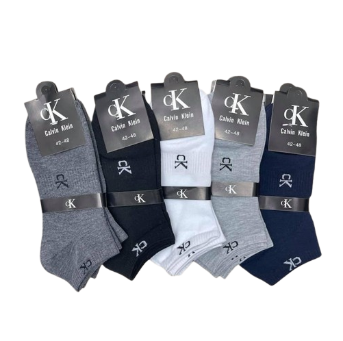 Ankle Socks Comfort Fit Cotton Blend 5 Pair Pack