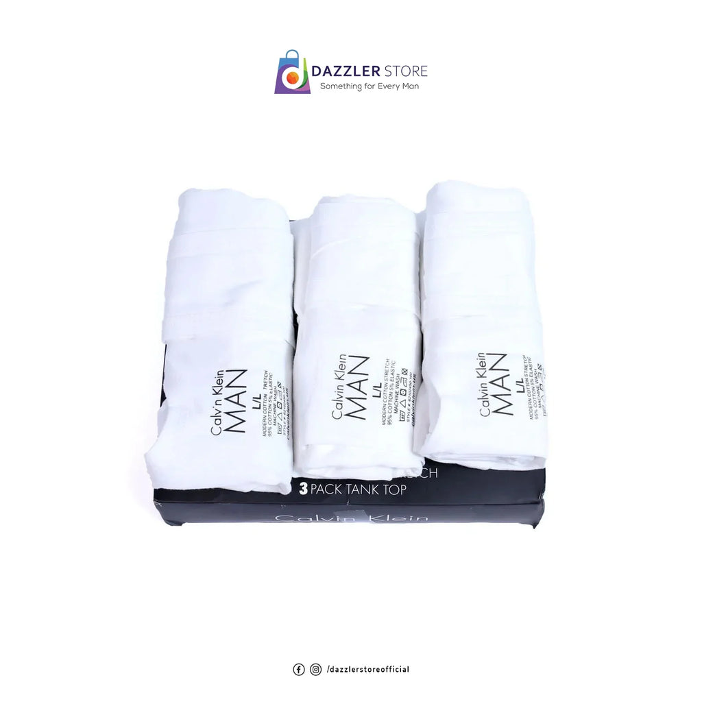 C-K Premium Vest Sleeveless Pack Of 3 - Dazzler Store